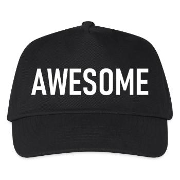awesome - I'm awesome - impressive - Kids’ Baseball Cap - black - Front