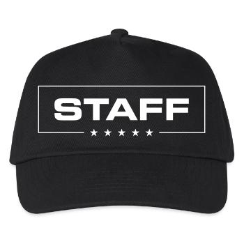 Staff Team - Kids’ Baseball Cap - black - Front