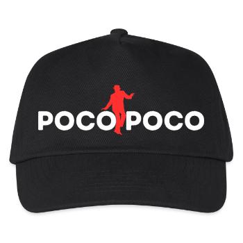Imprimé INDONET Poco Poco - Casquette de baseball Enfant - noir - Devant