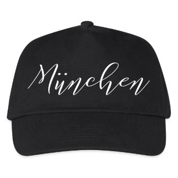München - Kinder Basecap - Schwarz - Vorne