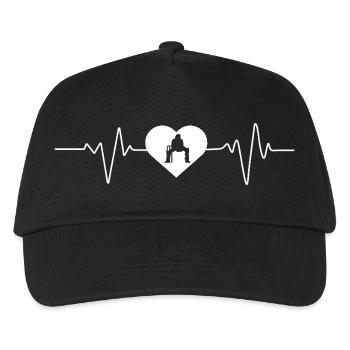 Funny Cricketer Cricket Sports Sayings - Kids’ Baseball Cap - black - Front