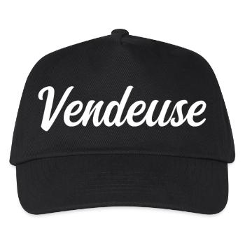 Meilleure Vendeuse Commerce Détail Magasin Pro - Casquette de baseball Enfant - noir - Devant
