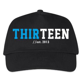 Idée cadeau pour les 13 ans 2026 Treize Adolescents - Casquette de baseball Enfant - noir - Devant
