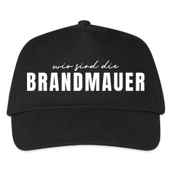 Antifa We are the firewall against the right - Kids’ Baseball Cap - black - Front