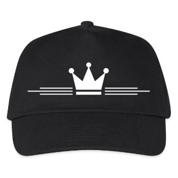 Crown Line - Kids’ Baseball Cap - black - Front