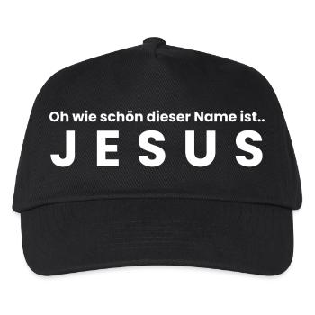 The name of Jesus - christian clothing - Kids’ Baseball Cap - black - Front