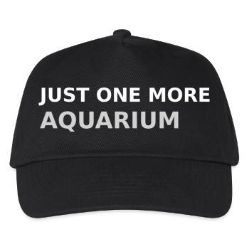 Nur noch ein Aquarium - Kinder Basecap - Schwarz - Vorne