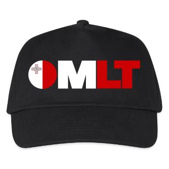 Malte - Casquette de baseball Enfant - noir - Devant
