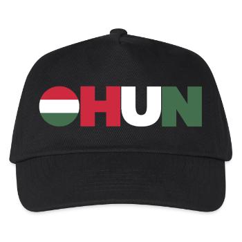 Ungarn - Kinder Basecap - Schwarz - Vorne