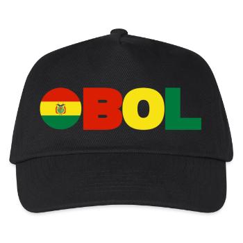Bolivia - Kids’ Baseball Cap - black - Front