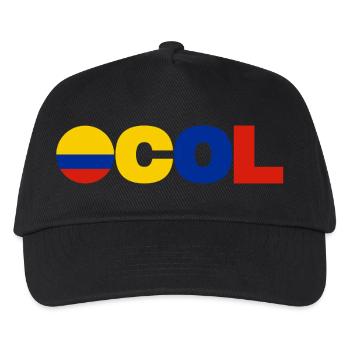 Colombia - Kids’ Baseball Cap - black - Front