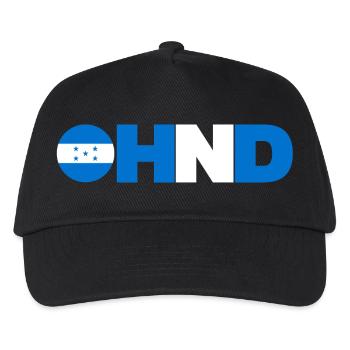 Honduras - Kinder Basecap - Schwarz - Vorne