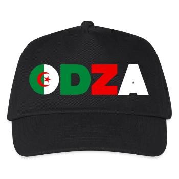 Algerien - Kinder Basecap - Schwarz - Vorne