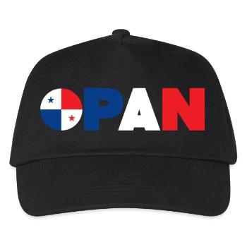 Panama - Kinder Basecap - Schwarz - Vorne