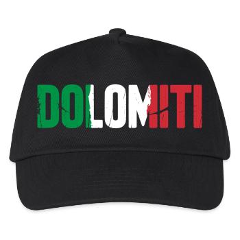 Dolomiti, Italie - Casquette de baseball Enfant - noir - Devant
