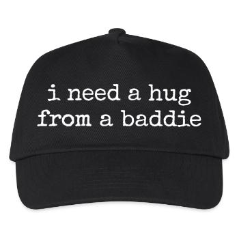 Hug from the bath bath - Kids’ Baseball Cap - black - Front