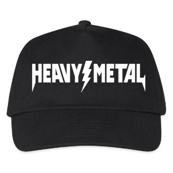 Heavy Metal Logo - Kids’ Baseball Cap - black - Front