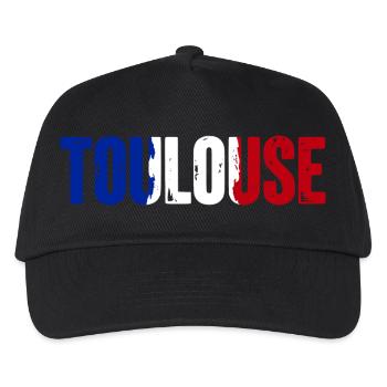 Toulouse, France - Kids’ Baseball Cap - black - Front