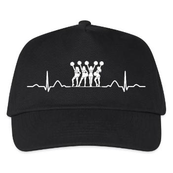 Cheerleader Cheer Mom Cheerleading - Kids’ Baseball Cap - black - Front