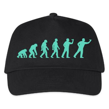 Silhouette évolutive avancée - Casquette de baseball Enfant - noir - Devant