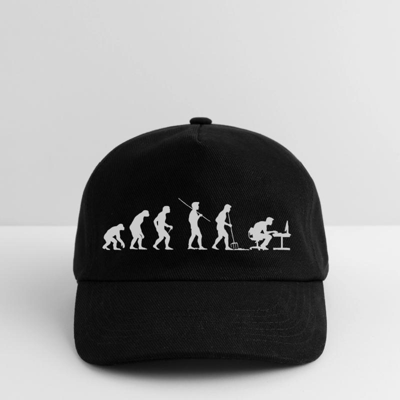 Evolution Programmierer Computerfreak Kinder Basecap
