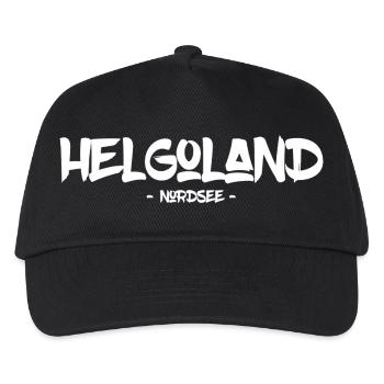 Helgoland - Nordsee - Insel - Lange Anna - Kinder Basecap - Schwarz - Vorne