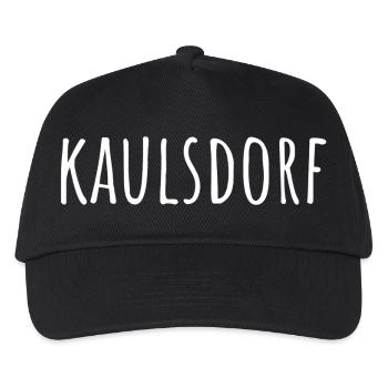 Kaulsdorf Thüringen Berlin Stadtname  - Kinder Basecap - Schwarz - Vorne