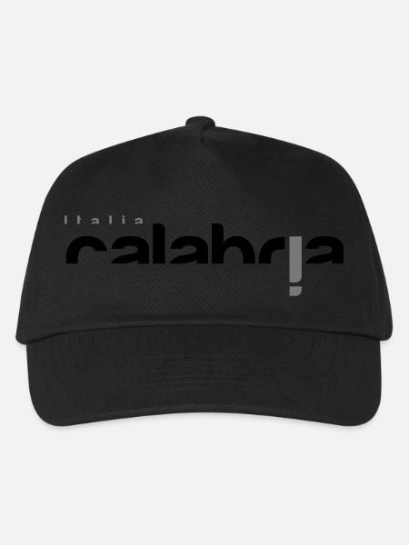 Calabria - Kinder Basecap - Schwarz