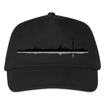 Stuttgart Skyline - Casquette de baseball Enfant - noir - Devant