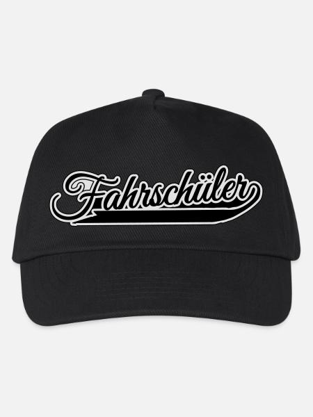 Fahrschüler - Kinder Basecap - Schwarz