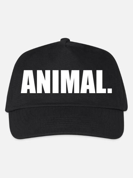 ANIMAL - Kids’ Baseball Cap - black