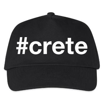 CRETE Hashtag - Kids’ Baseball Cap - black - Front
