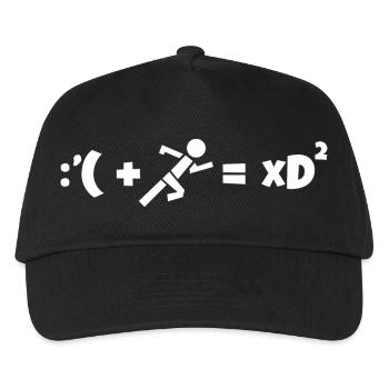 Formule de course à pied amusante - Casquette de baseball Enfant - noir - Devant