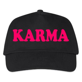Karma - Kinder Basecap - Schwarz - Vorne