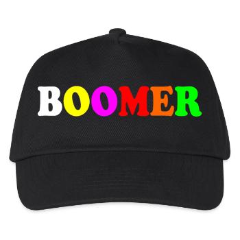 Boomer - Kinder Basecap - Schwarz - Vorne