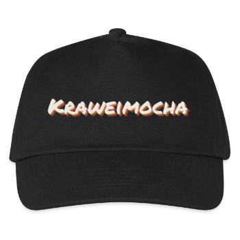 Kraweimocha - noisemaker, funny dialect - Kids’ Baseball Cap - black - Front