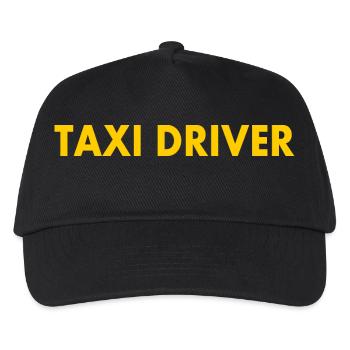 Taxi driver - Kids’ Baseball Cap - black - Front