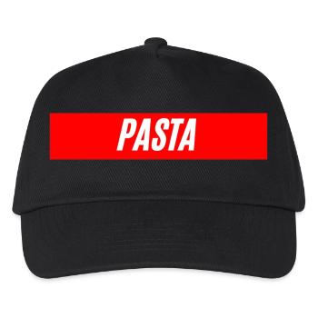 Pasta, your favorite food is pasta - Kids’ Baseball Cap - black - Front