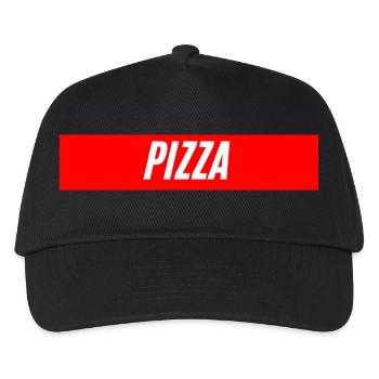 Pizza, your favorite food from Italy - Kids’ Baseball Cap - black - Front