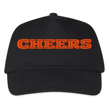 CHEERS - Kids’ Baseball Cap - black - Front