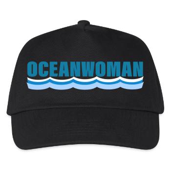 OCEANWOMAN - Kids’ Baseball Cap - black - Front