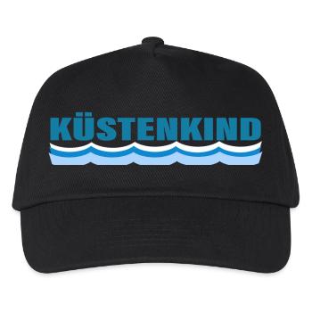 COASTAL CHILD - Kids’ Baseball Cap - black - Front