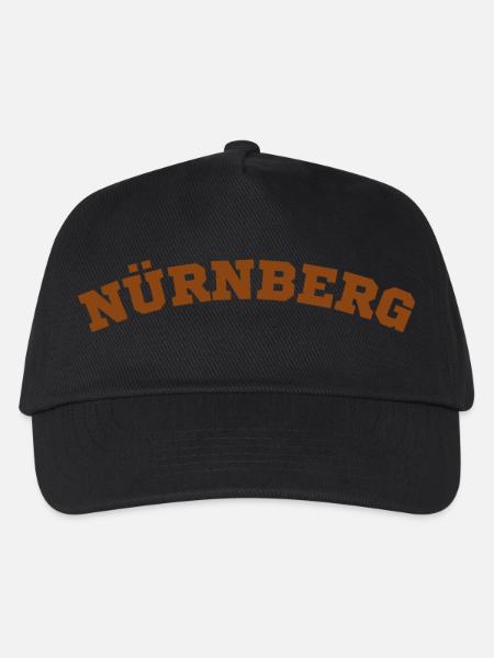 Nürnberg - Kinder Basecap - Schwarz