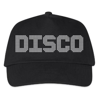 DISCO - Kids’ Baseball Cap - black - Front