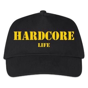 Hardcore Life Rave Techno - Édition spéciale - Casquette de baseball Enfant - noir - Devant