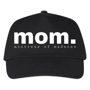 mom. Motiv - Kinder Basecap - Schwarz - Vorne