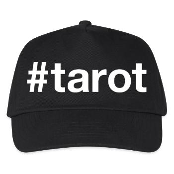 Tarot Hashtag - Kinder Basecap - Schwarz - Vorne