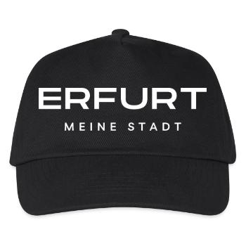 Erfurt - Kinder Basecap - Schwarz - Vorne