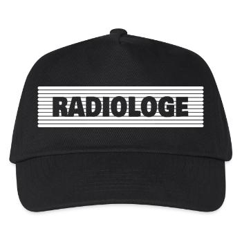 Berufung Radiologe - Kinder Basecap - Schwarz - Vorne