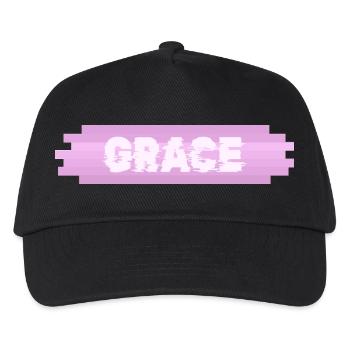 Gift for Grace - Kids’ Baseball Cap - black - Front